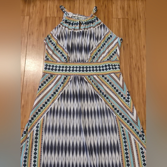 ❤️ London Times Patterned Maxi Dress - Picture 3 of 9